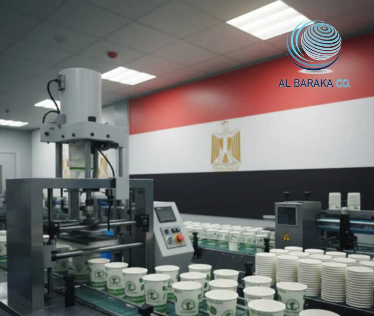 شركات بيع ماكينات تصنيع الأكواب الورقية في مصر